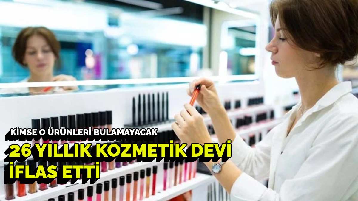 Sektöre 26 yılını vermişti… Ekonomik kriz onu da devirdi! Dev firma konkordato başvurusunda bulundu