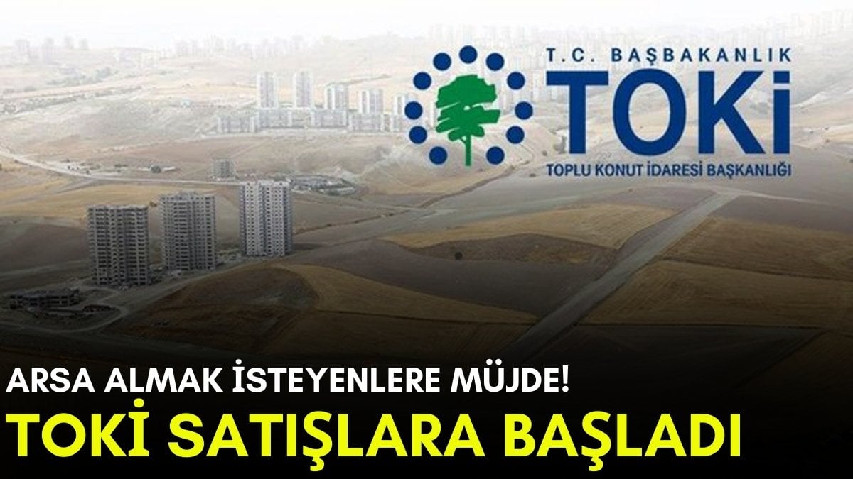 35 ile piyango vurdu! İstanbul, İzmir, Ankara, Antalya… TOKİ arsa satışına başlıyor: Başvuru detayları açıklandı