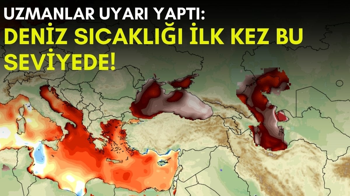 Karadeniz’de tehlike çanları! Deniz sıcaklığı ilk kez bu kadar yükseldi: Uzmanlardan doğal afetlere hazır olun uyarısı