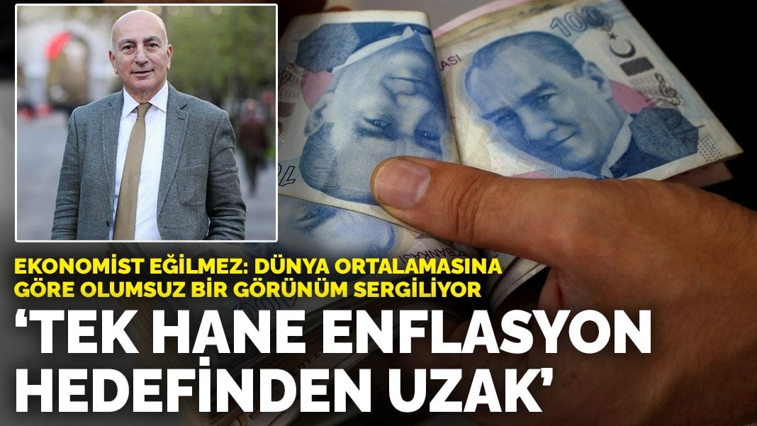 Ekonomist Mahfi Eğilmez’den ‘enflasyon’ açıklaması: Tek haneli hedeften oldukça uzak