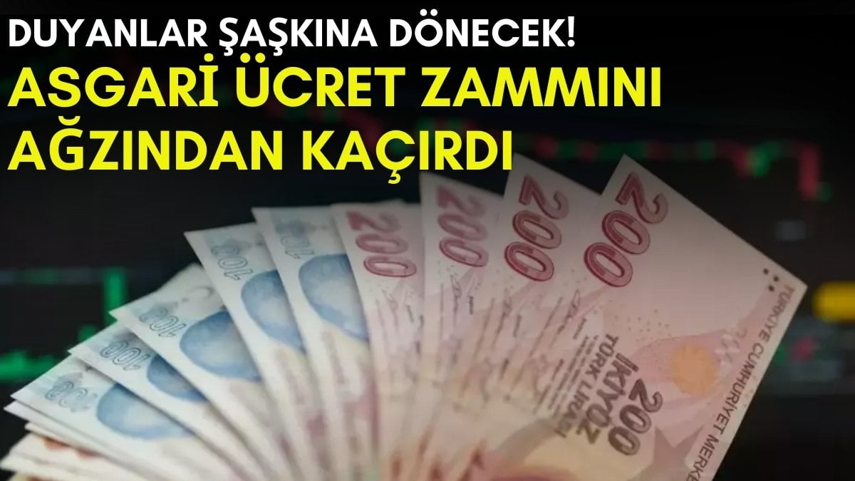 Merkez Bankası Başkanı asgari ücret zammını ağzından kaçırdı! Milyonlarca kişi bu haberi bekliyordu