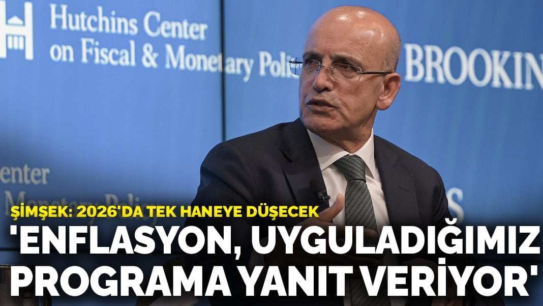 Bakan Şimşek: Enflasyon, uyguladığımız programa yanıt veriyor