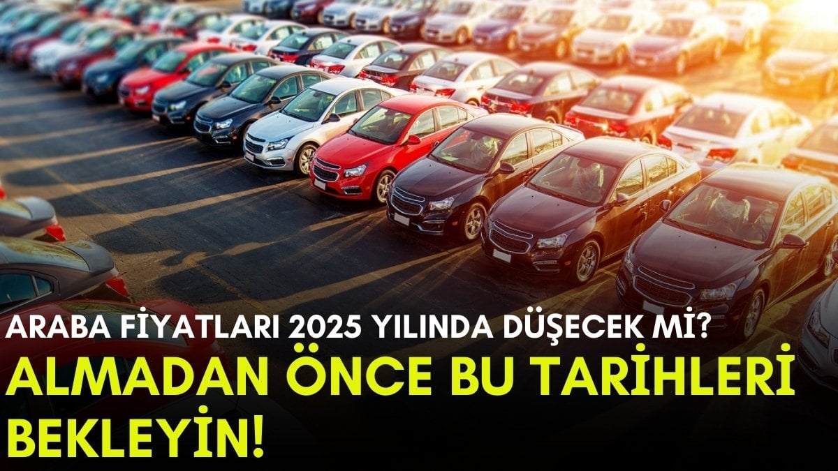 Araba alacaklar pusuya yattı, bu tarihi bekliyor! 2025’te otomobil fiyatları düşecek mi? Araba alınacak en iyi zaman açıklandı