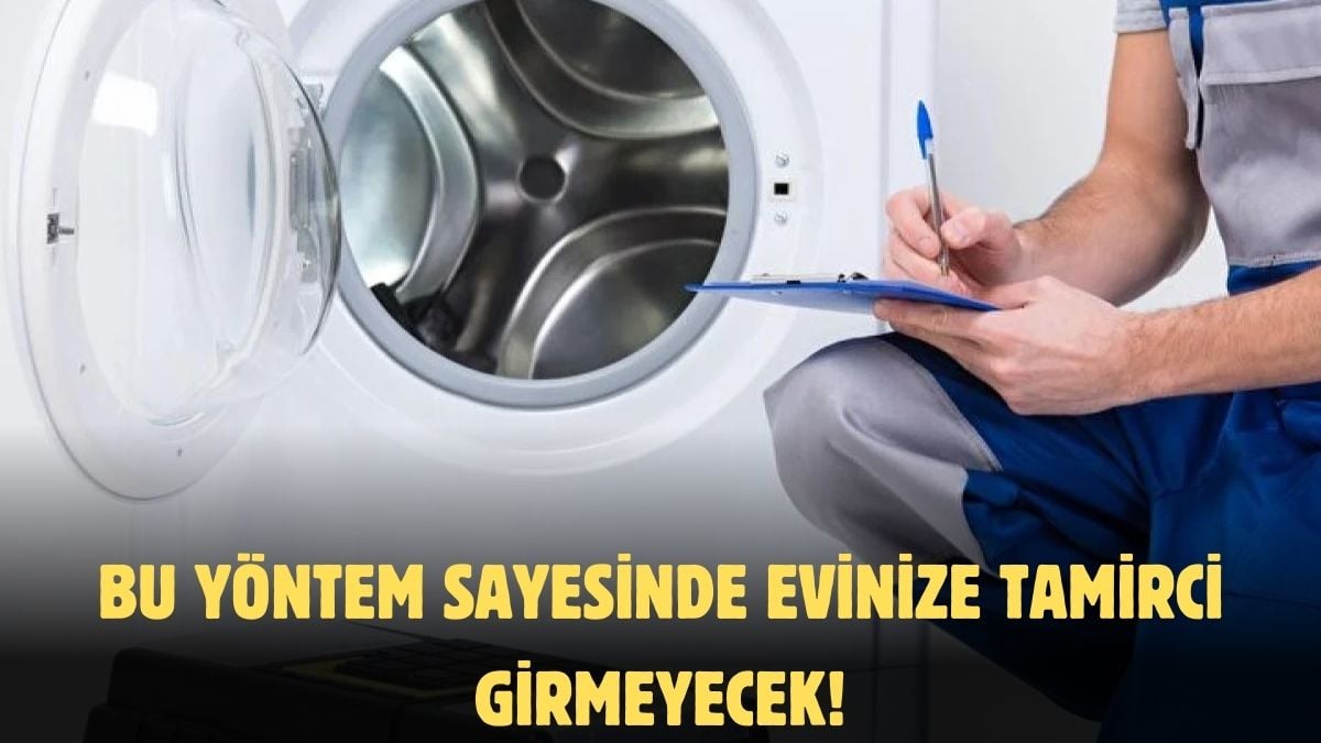 Çamaşır makinenizi bir de böyle çalıştırmayı deneyin! Ayda 1 kez yapanın tamirciye ihtiyacı kalmıyor