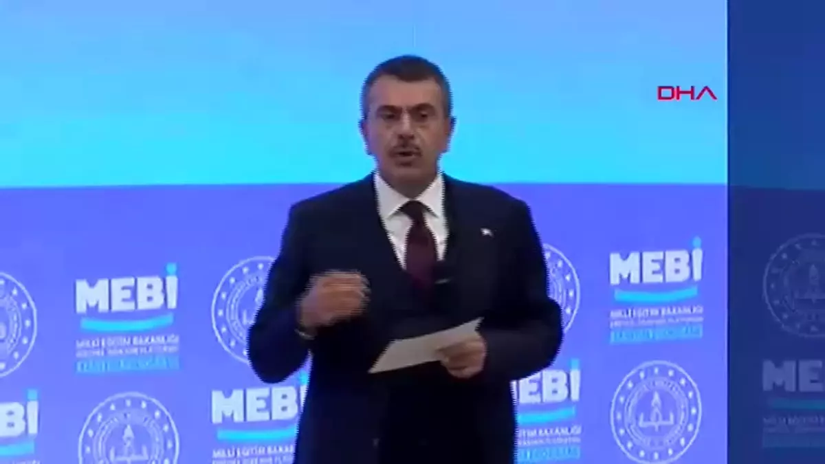 ANKARA Milli Eğitim Bakanı Yusuf Tekin, MEBİ Bireysel Öğrenme Platformu Tanıtım Programı’nda konuştu