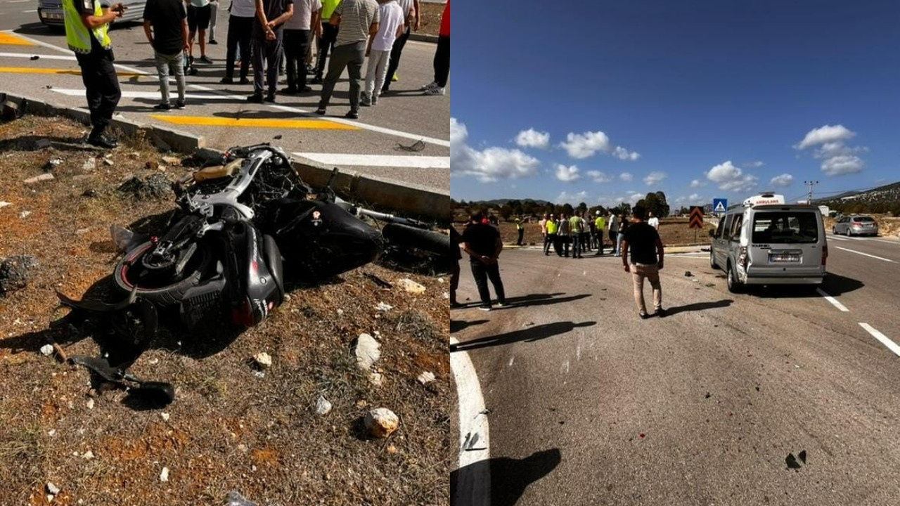 Antalya’da Feci Kaza: Motosiklet ile Hafif Ticari Araç Çarpıştı