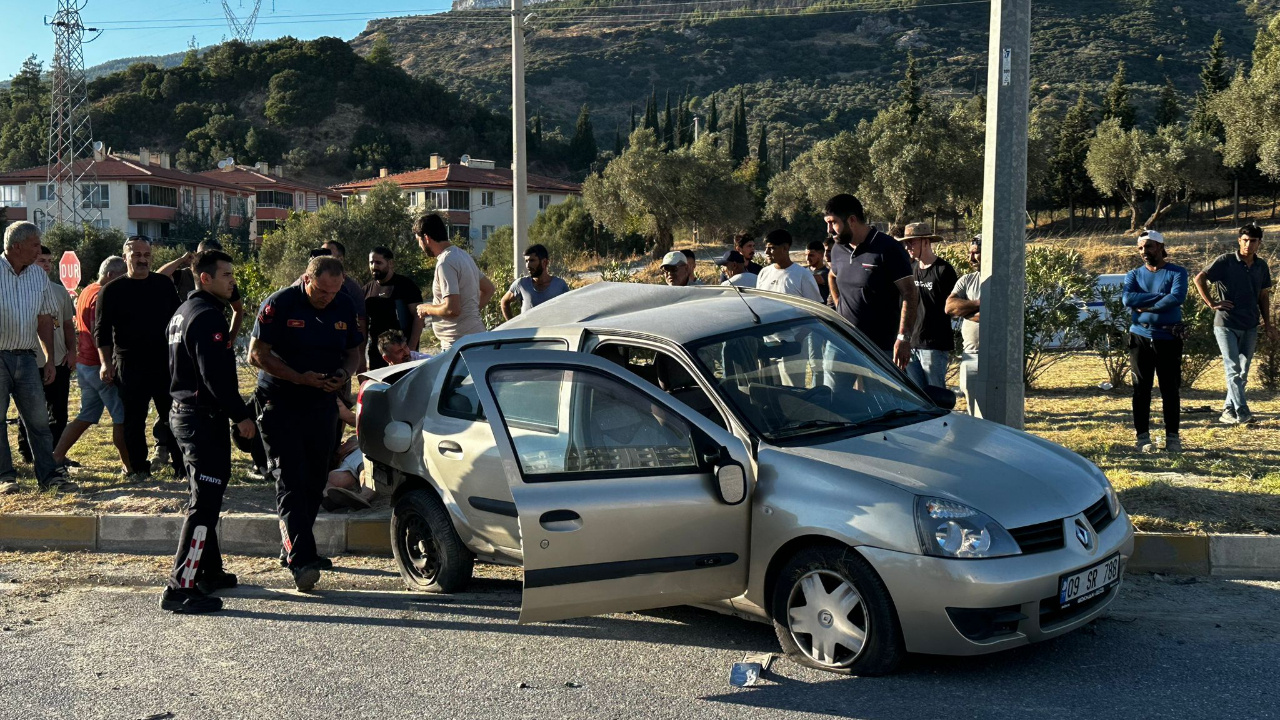 Aydın’da Trafik Kazası: 1 Ölü 2 Yaralı