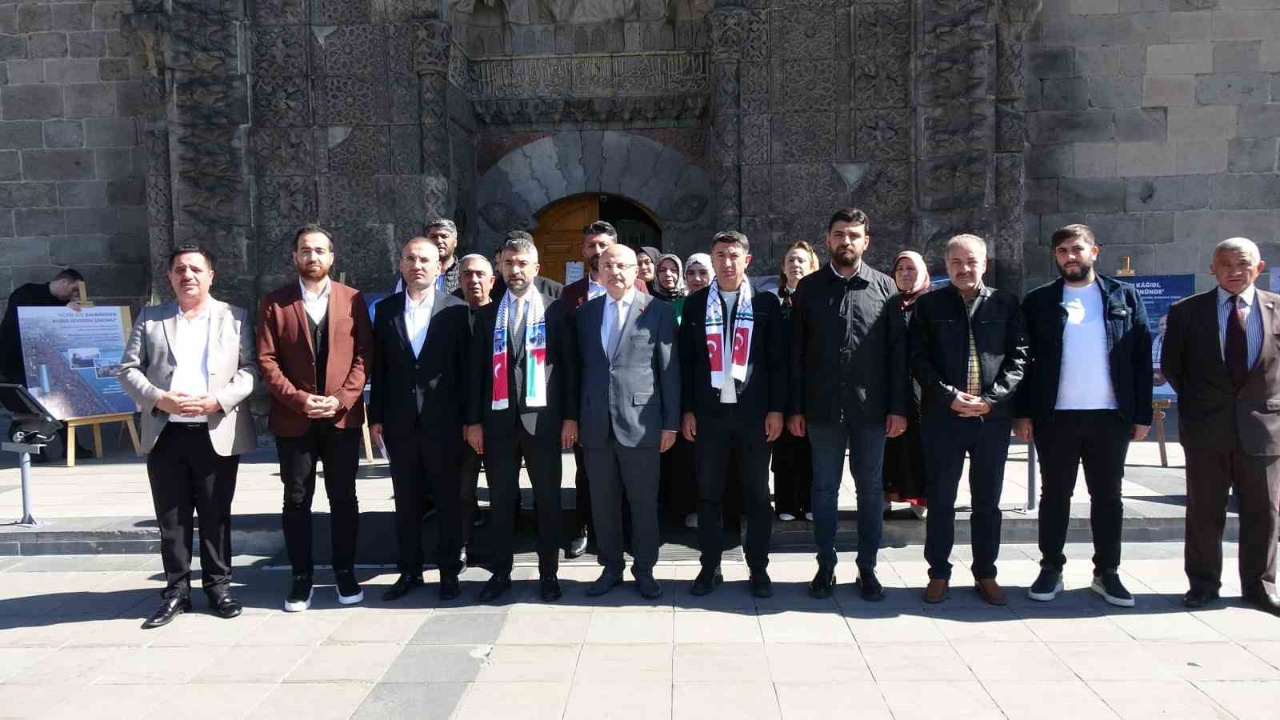 Erzurum’dan İsrail’e Tepki Geldi