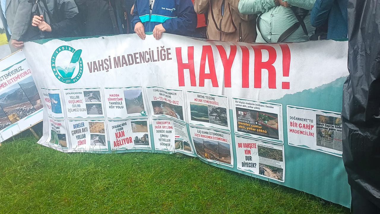 Giresunlulardan ‘Maden’ Protestosu! ‘İnsan Sağlığına Tehdit’