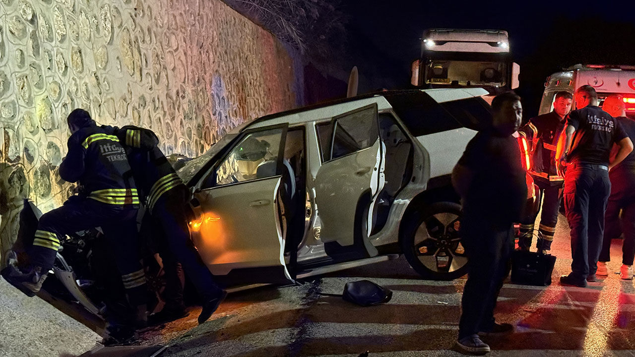 Kontrolden Çıkan Cip İstinat Duvarına Çarptı: 2 Ölü 2 Yaralı