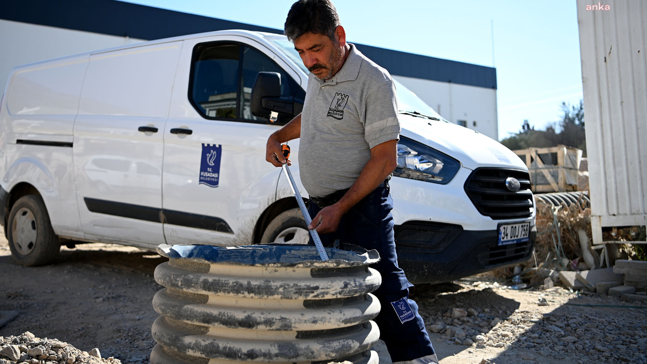 Kuşadası Belediyesi’nde Altyapı Çalışmaları