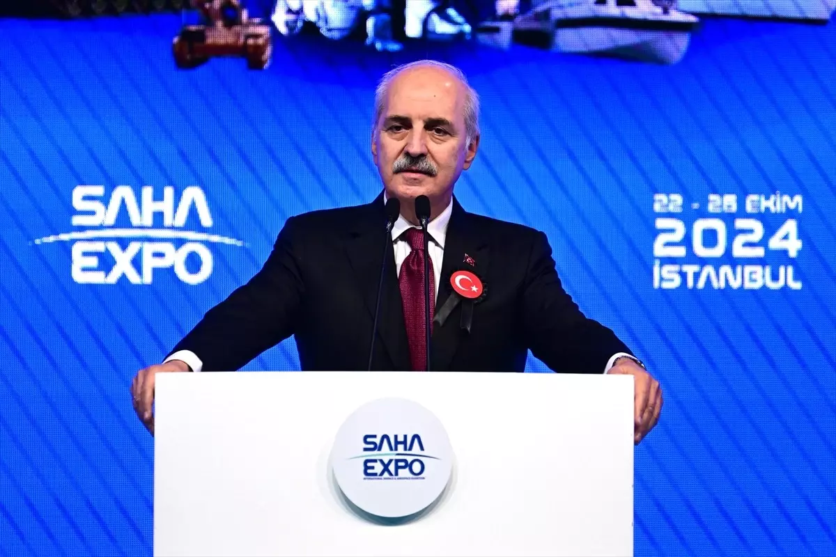 TBMM Başkanı Kurtulmuş, SAHA EXPO 2024 Savunma, Havacılık ve Uzay Sanayii Fuarı’nda konuştu Açıklaması