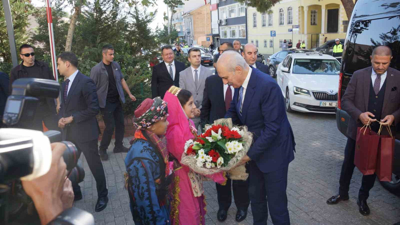 Vali Canbolat, Numan Kurtulmuş’u Ağırladı