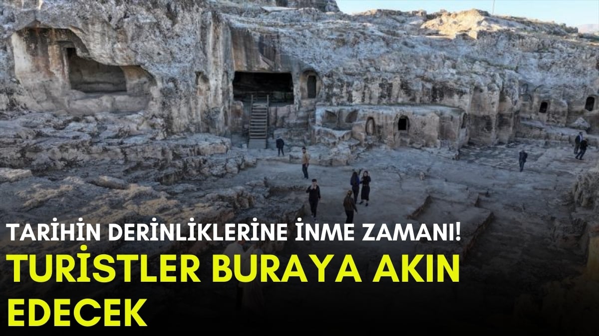 Burası Kapadokya değil Diyarbakır! Hayran bırakan tarihi yer tescillendi, şimdi her yerden turist yağacak