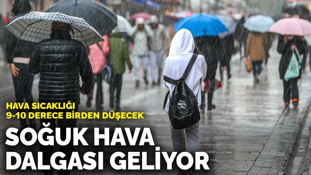 Rusya’dan soğuk hava dalgası geliyor: Hava sıcaklığı 9-10 derece birden düşecek