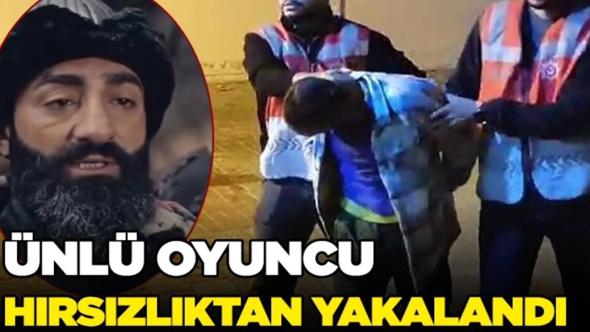 Ünlü dizinin oyuncusundan şok eden hırsızlık! 15 kiloluk zeytinyağı böyle çalarken yakalandı