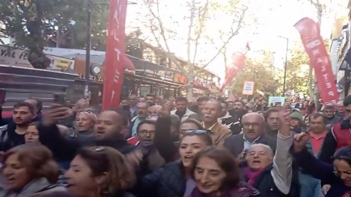 Maltepe’de kayyum protestosu