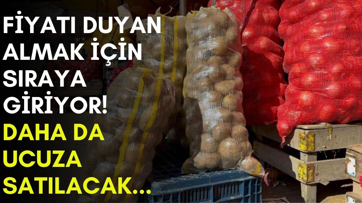 Fiyatı duyan çuval çuval almaya gidecek! 20 liradan 5 liraya kadar düştü: Patates fiyatları satıcıyı üzerken alıcıyı sevindirdi