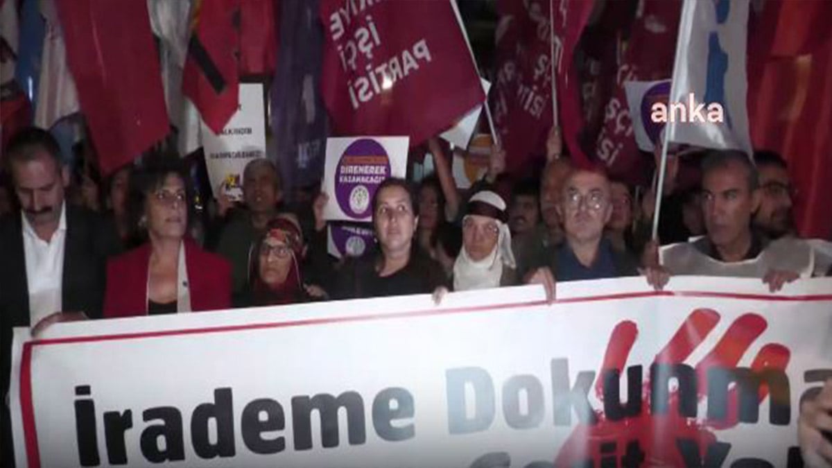 Ankara’da ‘kayyum’ protestosu: Halk iradesine açık bir darbedir