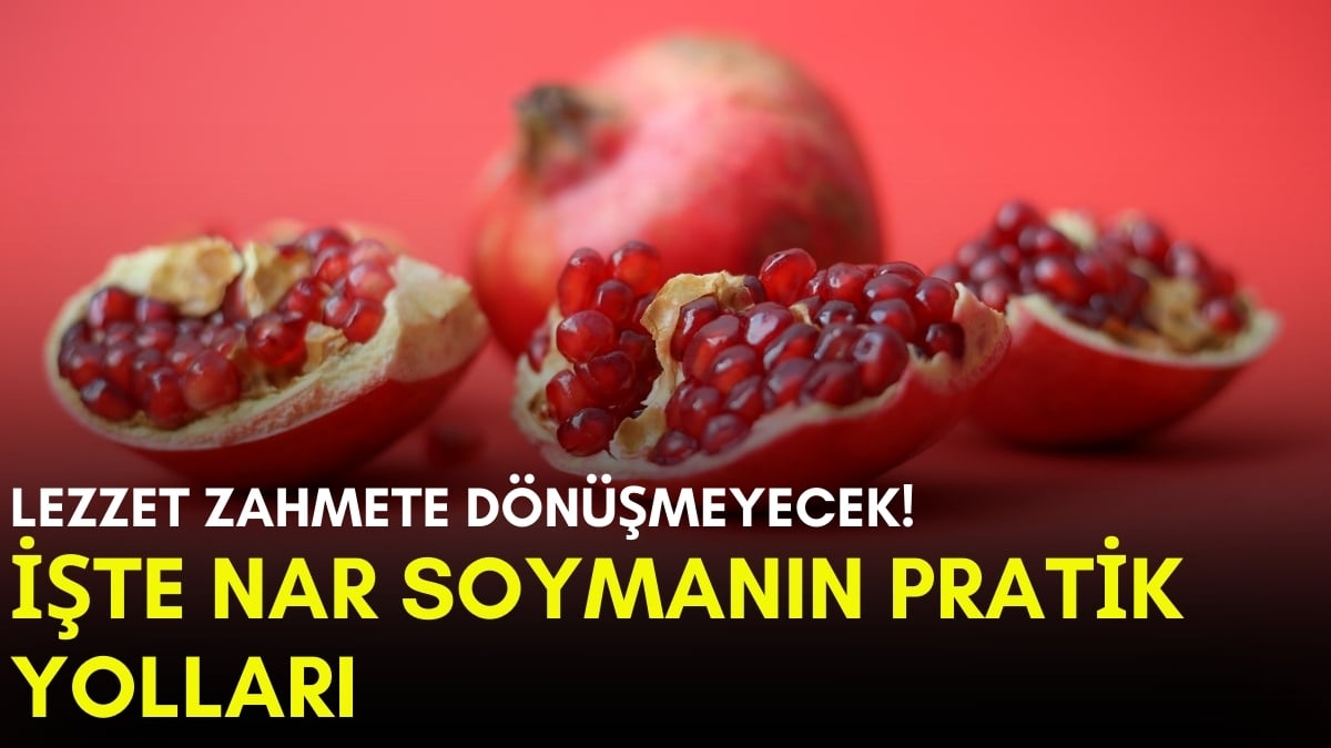 Nar yemek artık zulüm olmayacak! Bu zahmetten kurtulmanın 5 pratik yolu paylaşıldı: İşte narı kolayca açmanın yolları