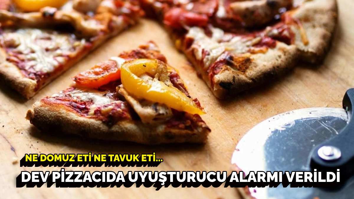 Dev pizzacıda ne domuz eti ne de tavuk eti tespit edildi! O menüyü isteyene kokain servisi yapılıyor