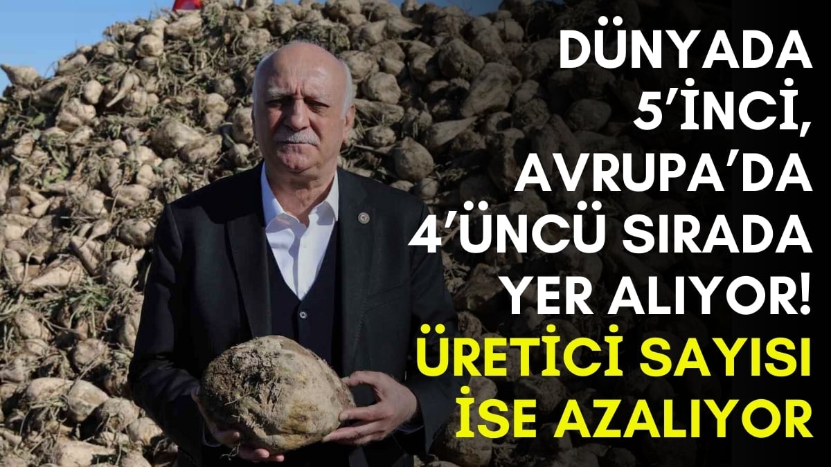 Ekonominin en önemli parçalarından biri! Dünyada 5’inci, Avrupa’da 4’üncü sırada yer alıyor: Üretim yapan çiftçi sayısı azalıyor