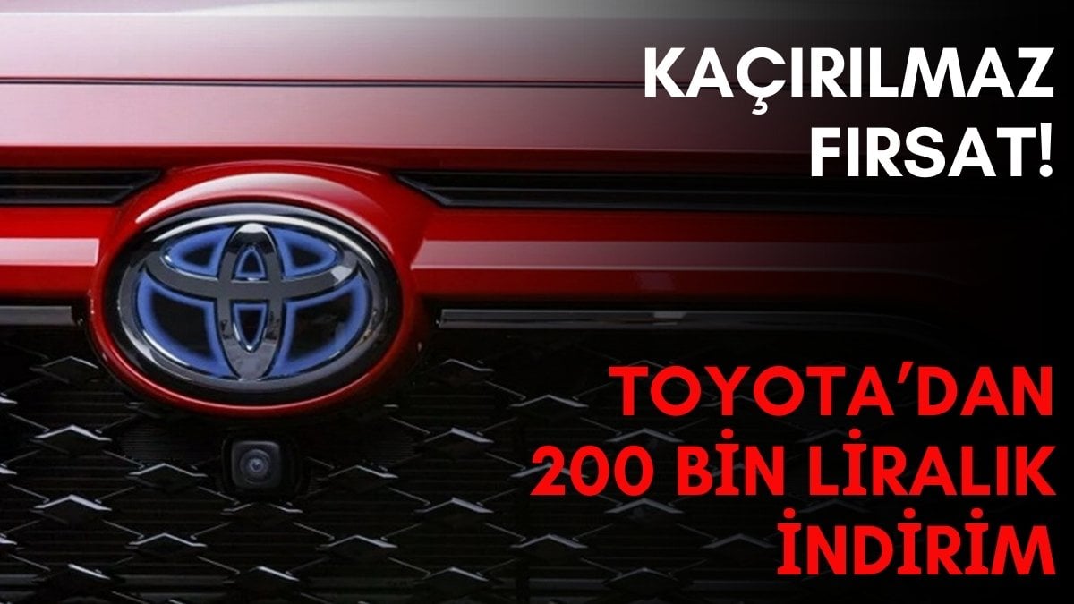 Toyota’dan yılın son kampanyası! Corolla’nın fiyatı 200 bin birden düştü