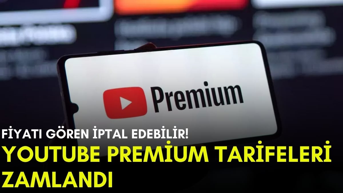 Youtube Premium kullananlara kötü haber! Beklenen zam geldi: İşte zamlı aylık paket fiyatları