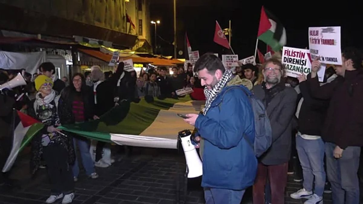 İstanbul Bölge Liman Başkanlığı’nda İsrail protestosu: İşgal devletiyle suç ortaklığı son bulmalıdır