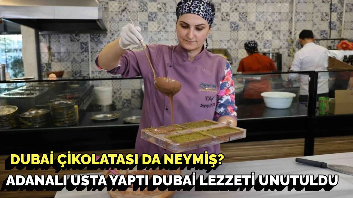 Dubai çikolatasının pabucu dama atılacak! Herkes ‘Adana Çikolatası’ önünde sıra olacak! Böyle bir lezzet başka bir yerde yok