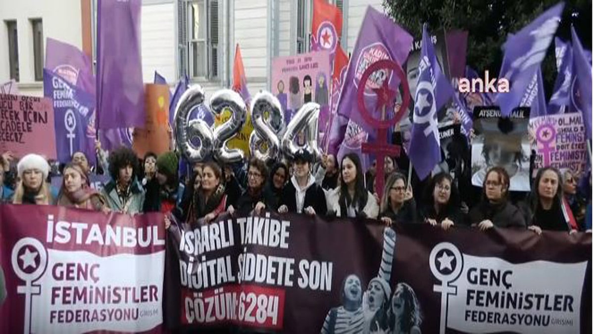 Kadın örgütleri Kadıköy’den seslendi: 6284’ü uygula