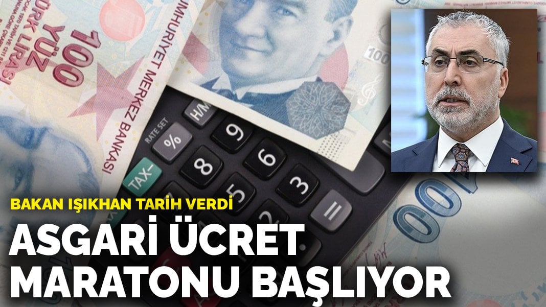 Bakan Işıkhan asgari ücret açıklaması: Aralık ayının ilk haftalarında bir araya geleceğiz