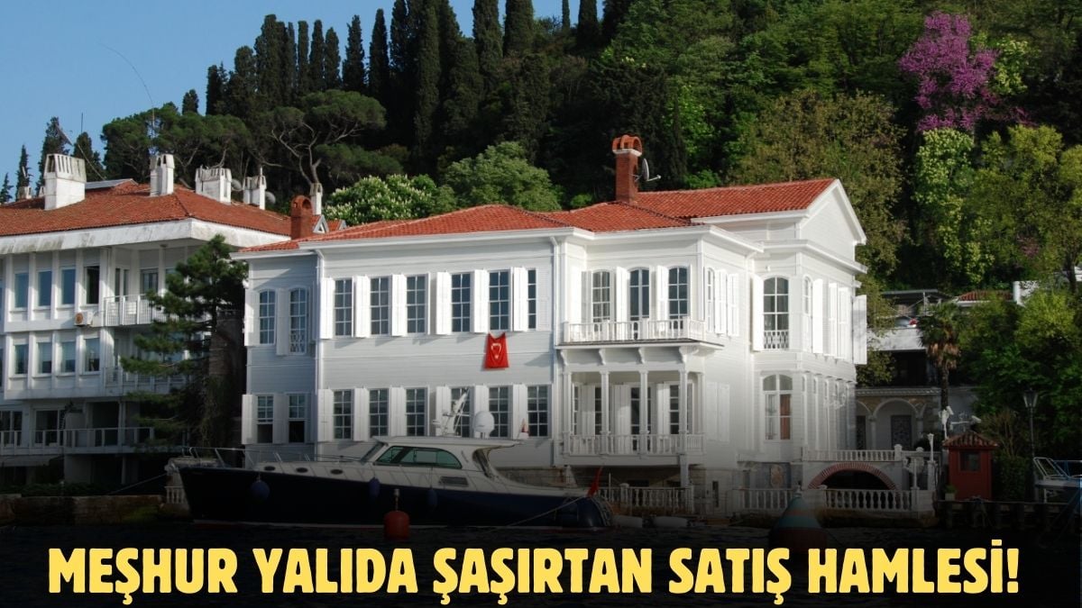 Dizilerin 170 yıllık meşhur yalısı rekor fiyattan satışta! Burayı yapan Dolmabahçe Sarayı’nın mimarı çıktı