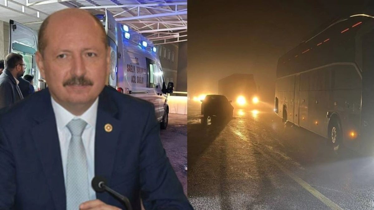 Eski AK Parti Milletvekili Adil Çelik trafik kazası geçirdi