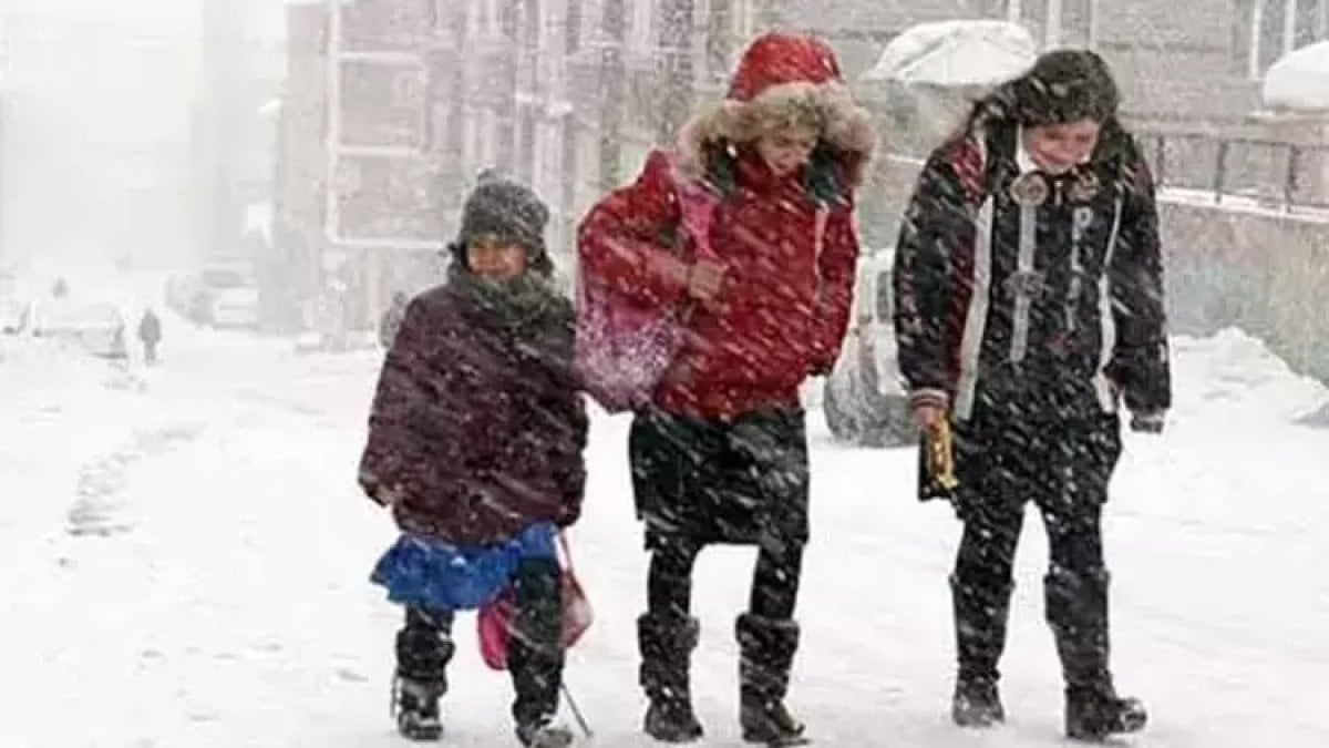 Ordu ve Van’da eğitime kar engeli: Okullar bir gün tatil edildi