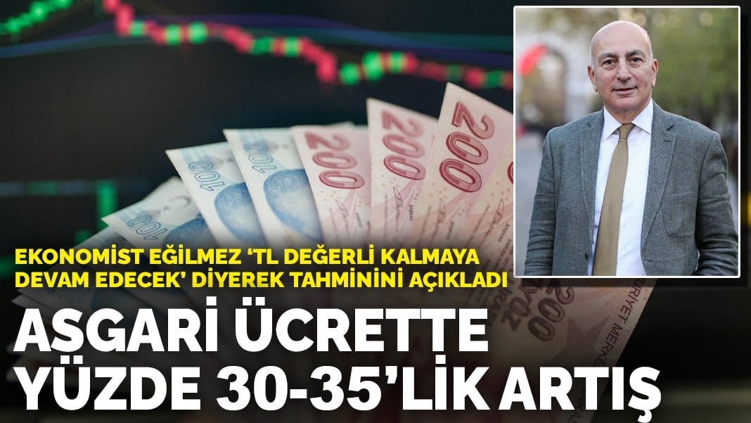 Ekonomist Mahfi Eğilmez ‘TL değerli kalmaya devam edecek’ diyerek tahminini açıkladı