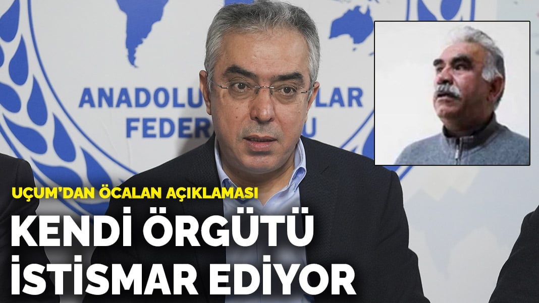 Mehmet Uçum: Öcalan’ı kendi örgütü istismar ediyor