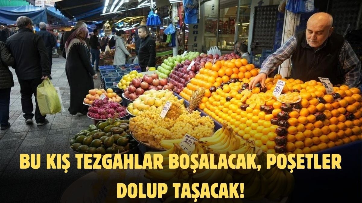 Soğuklar geldi tezgahlar doldu! Rekolte artınca fiyat düştü: Geçen yıl 70 TL olan etiket 50 TL’ye kadar geriledi