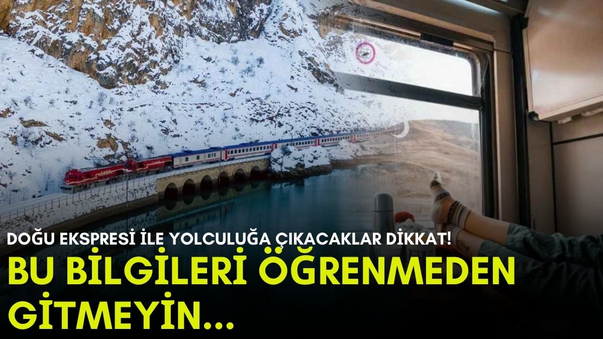 Kış gelir gelmez vagonlar doldu! Doğu Ekspresi meraklıları bu bilgileri öğrenmeden gitmeyin: İşte merak edilen tüm detaylar