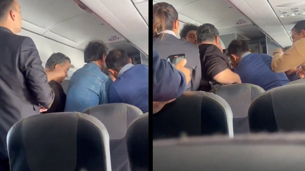 Tahran-İstanbul seferinde panik dolu dakikalar! ‘Allah-u ekber’ diyerek acil çıkış kapısını tekmeledi