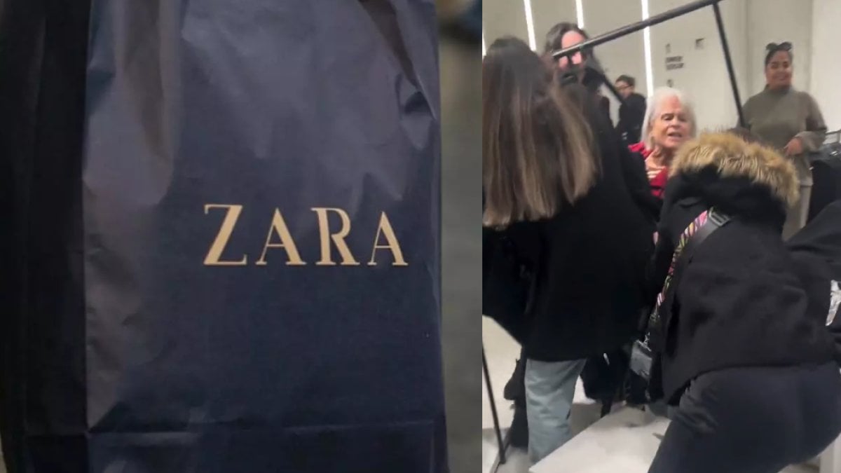 Zara’da efsane cuma çılgınlığı! İndirimli ürün için yumruklar havada: Zara indirimlerinden gelen görüntüler şaşırtmadı