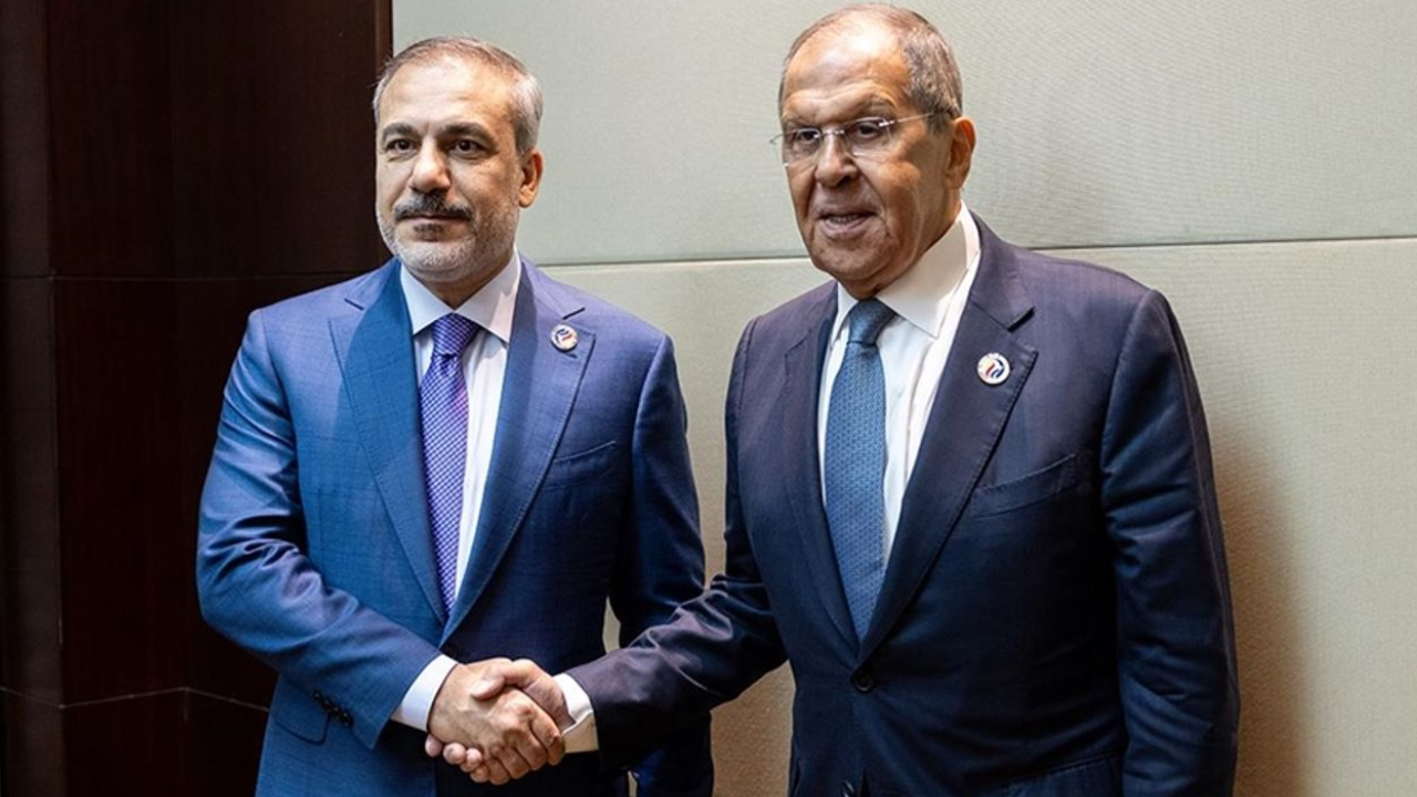 Bakan Fidan, Rus Mevkidaşı Lavrov ile Görüştü