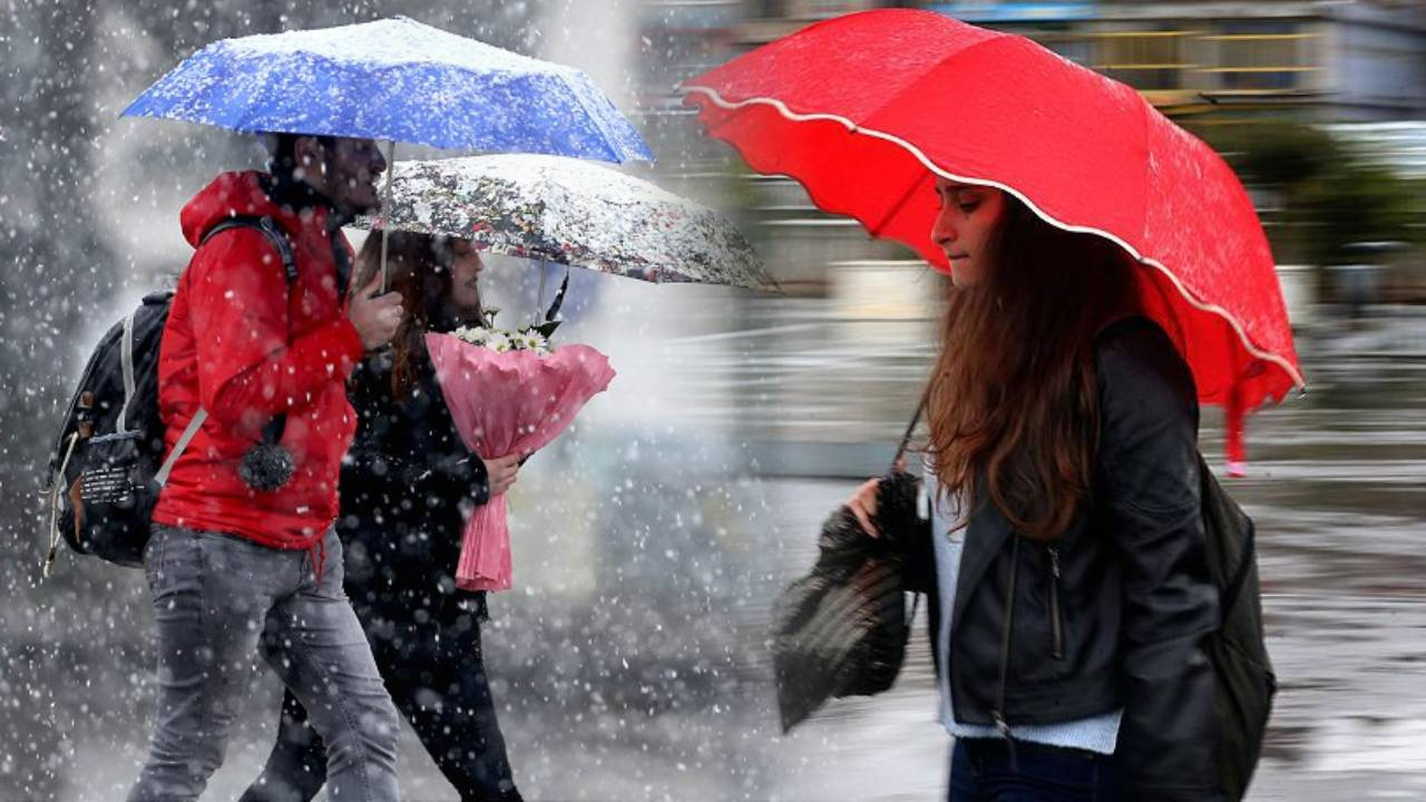 Bu Kentlerde Yaşayanlar Dikkat! Meteoroloji’den Kar ve Yağmur Uyarısı