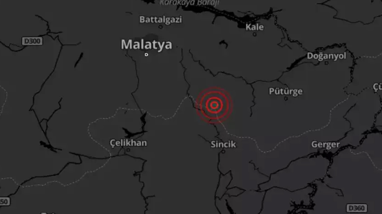 Malatya’da 4.2 Büyüklüğünde Deprem