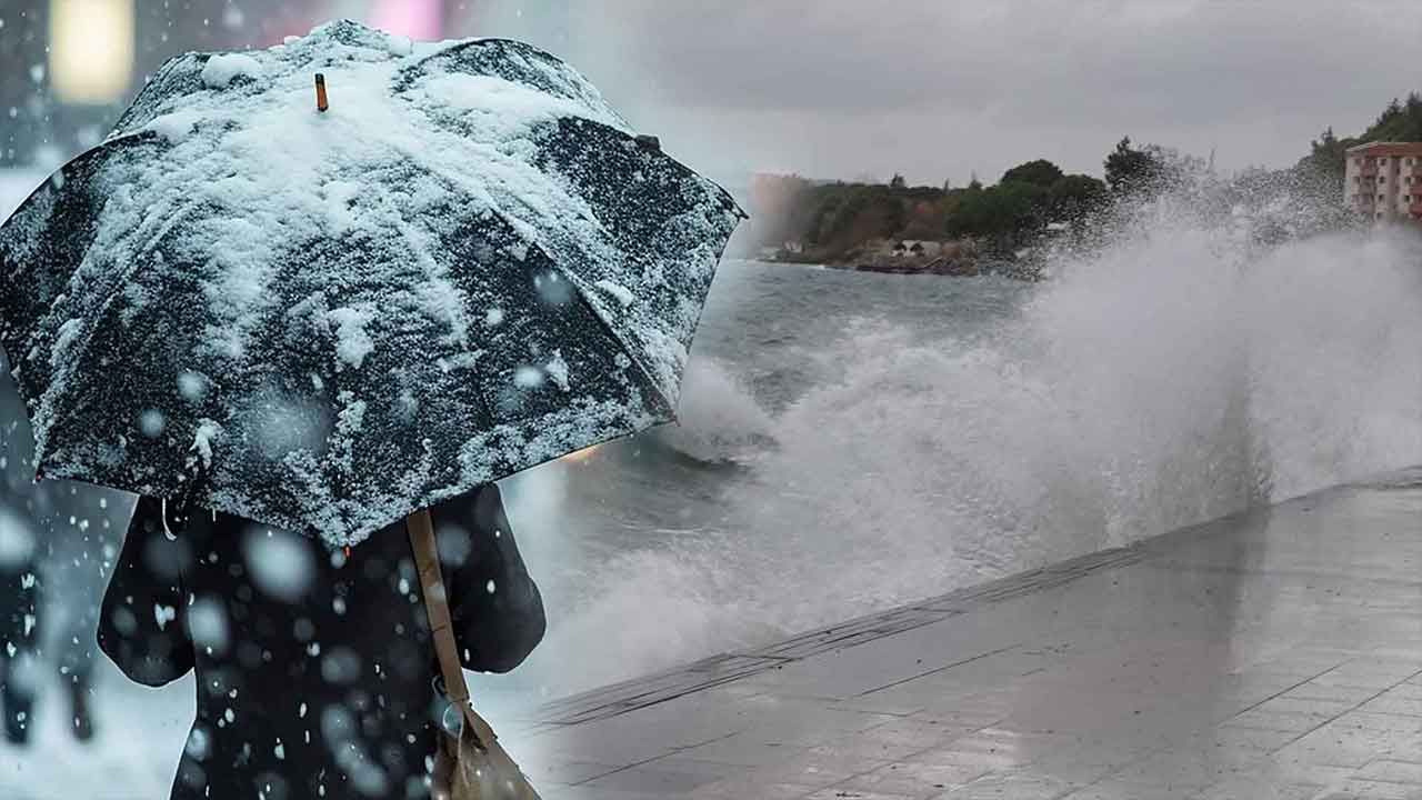 Meteoroloji O İlleri Uyardı… Lapa Lapa Kar Geliyor!