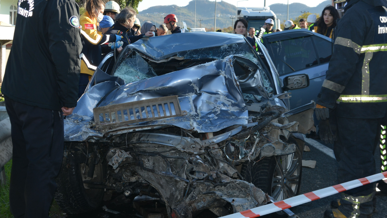 Ordu’da Feci Kaza: Kamyona Çarptı, 3 Ölü!