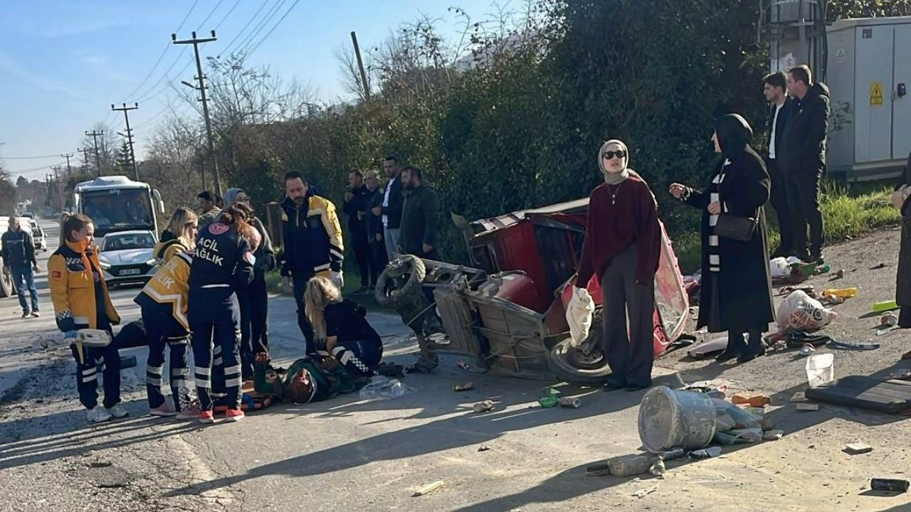 Sapanca’da Feci Kaza! Baba ile Oğlunu Ölüm Ayırdı