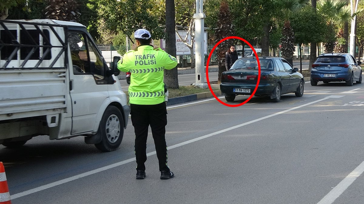 Yayalara yol vermeyen sürücüden ‘Pes’ dedirten savunma! Polis gözünün yaşına bakmadı, cezayı kesti