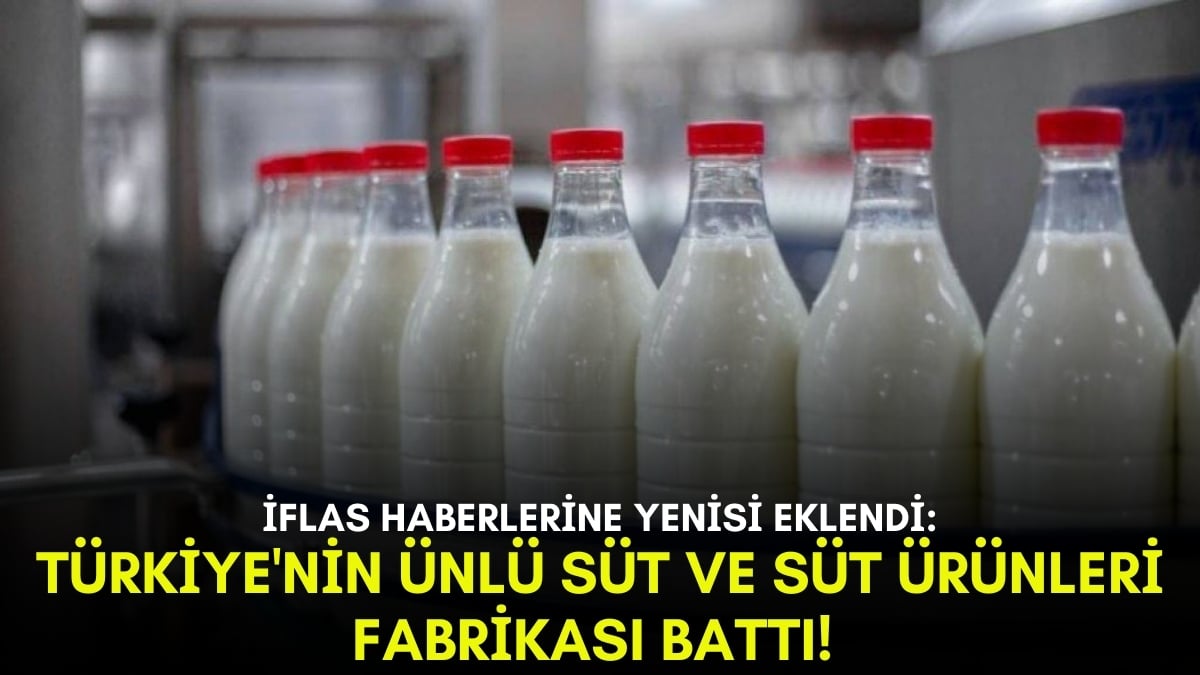 30 ülkeye ürün gönderiyordu, Türkiye’nin ünlü süt ve süt ürünleri fabrikası battı! O firmanın ismini duyan inanamıyor