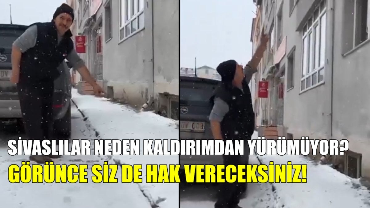 Sivaslılar neden kaldırımdan yürümez? Nedenini öğrenince hak vereceksiniz!